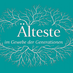 Logo mit türkisem Hintergrund